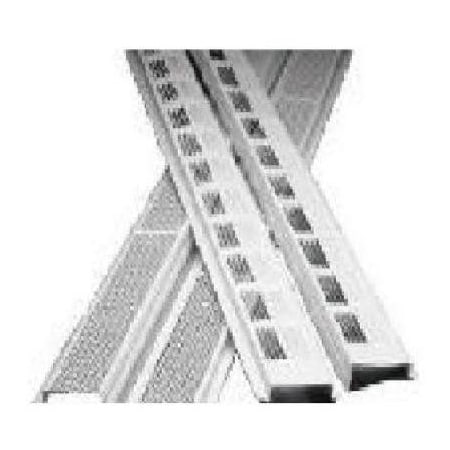 Lomanco 8' WHT Soffit Vent 105W